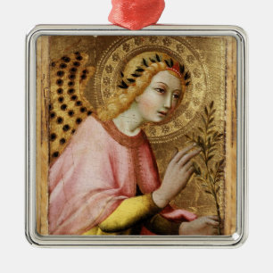 ANNUNCIATION ANGEL Magic of Christmas Silbernes Ornament