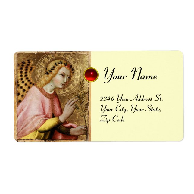 ANNUNCIATION ANGEL, Red Ruby (Vorne)