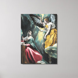 Annunciation El Greco Leinwanddruck