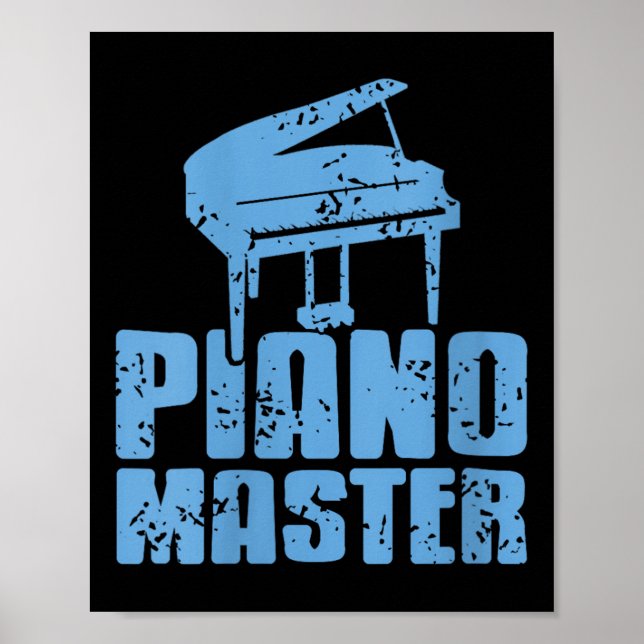 Ano Master Confident Musician Pro Tastatur Poster (Vorne)