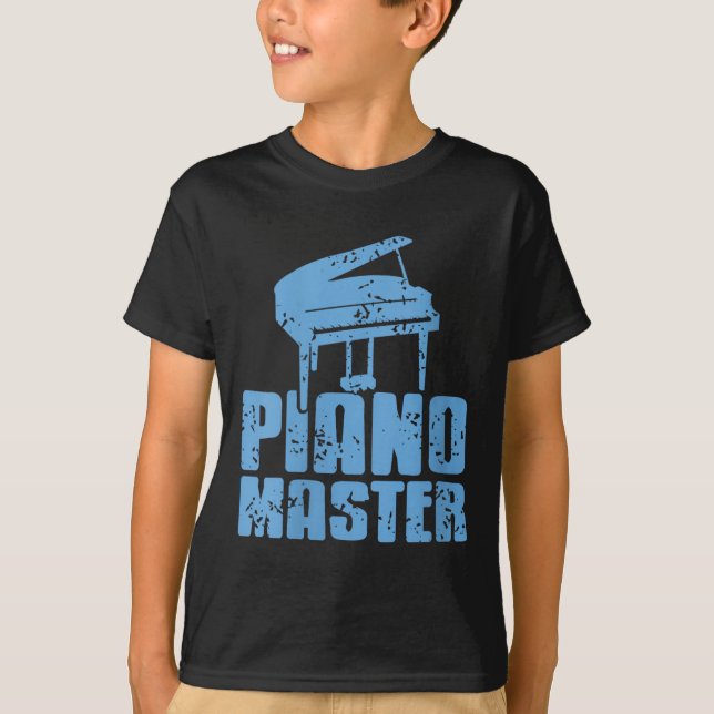 Ano Master Confident Musician Pro Tastatur T-Shirt (Vorderseite)