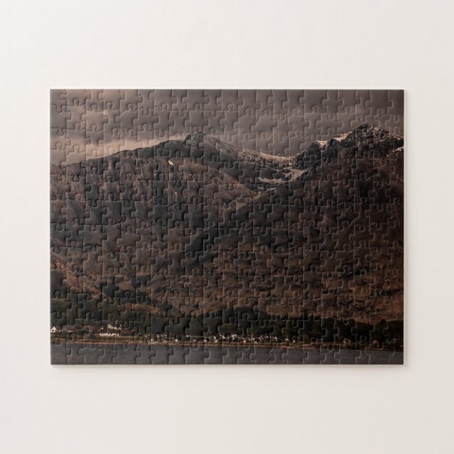 Anoch Dubh, Glen Coe, Lochaber, Schottland Puzzle (Horizontal)