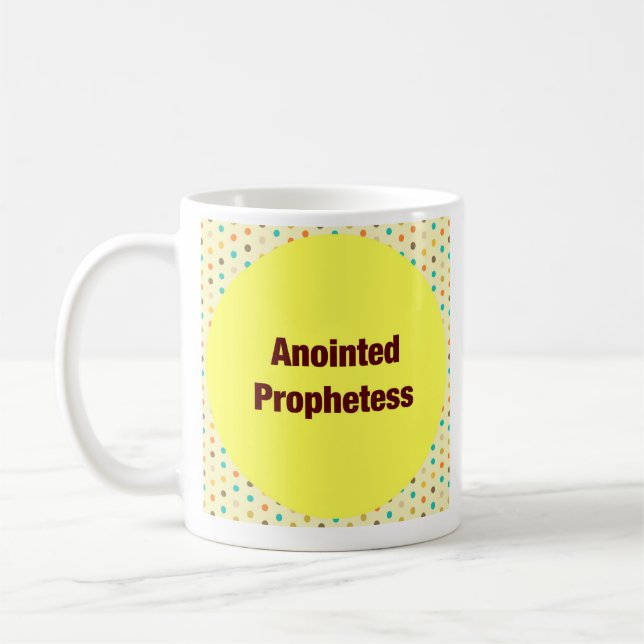 Anoinierte Prophetess-Tasse Kaffeetasse (Links)