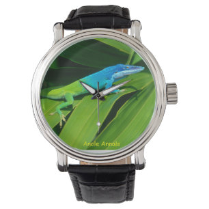 Anole Uhr: Anolis allisoni Armbanduhr