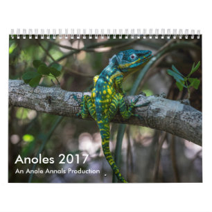 Anoles 2017 - Eine Anole Annalen-Produktion Kalender