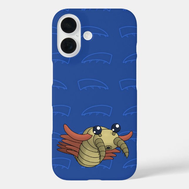 Anomalocaris - Der ungewöhnliche Garnelen Case-Mate iPhone Hülle (Rückseite)