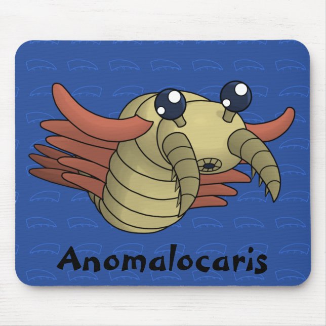 Anomalocaris - Der ungewöhnliche Garnelen Mousepad (Vorne)