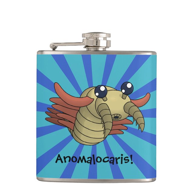 Anomalocaris! Die ungewöhnlichen Garnelen Flachmann (Vorderseite)