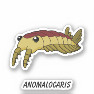 Anomalocaris - Prähistorisches Meer - Vinyl Aufkleber