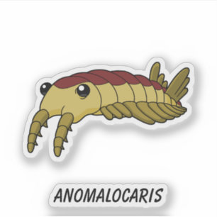 Anomalocaris - Prähistorisches Meer - Vinyl Aufkleber