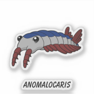 Anomalocaris - Prähistorisches Meer - Vinyl Aufkleber
