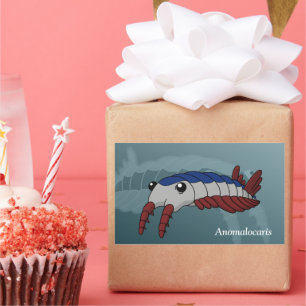 Anomalocaris - Prähistorisches Tier Rechteckiger Aufkleber