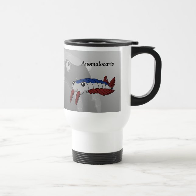 Anomalocaris - Prähistorisches Tier Reisebecher (Rechts)