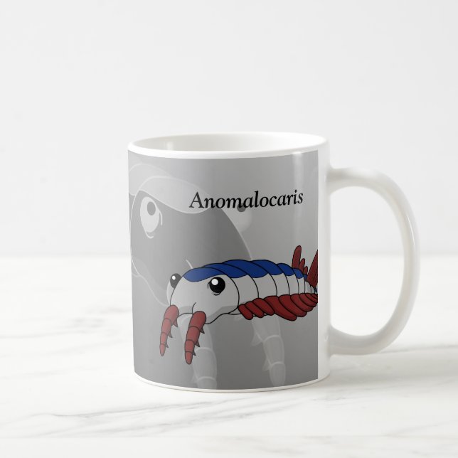 Anomalocaris - Prähistorisches Tier Tasse (Rechts)