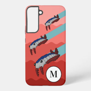 Anomalocaris-Schwarm - Personalisierte Vorgeschich Samsung Galaxy Hülle