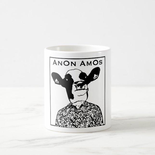 AnOn Amos - Designer-Kuh Tasse (Mittel)