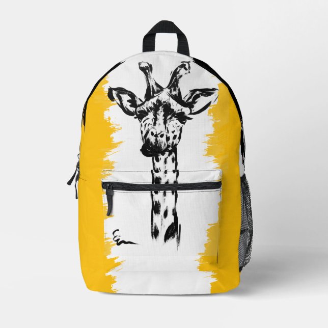 Anonimal 2 bedruckter rucksack (Vorderseite)