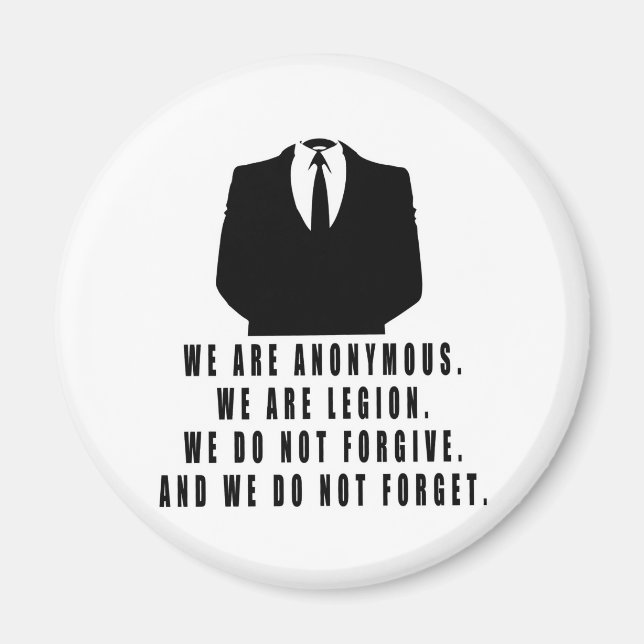 anonym magnet (Vorne)