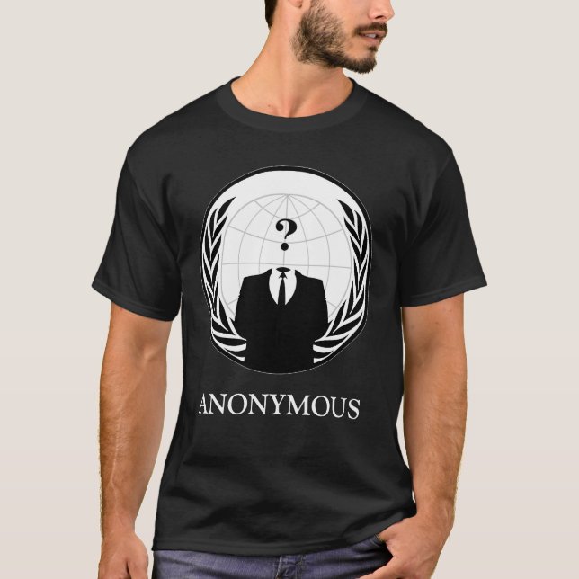 Anonym T-Shirt (Vorderseite)