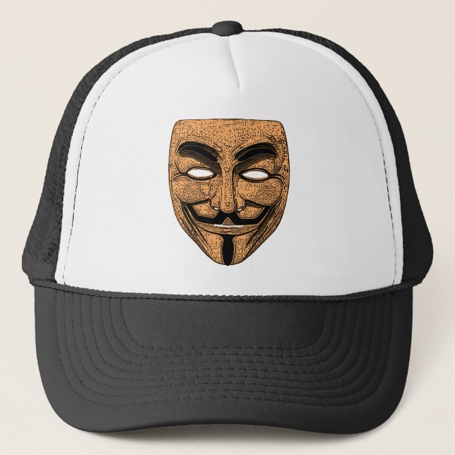 anonym truckerkappe (Vorderseite)