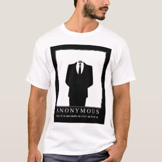 Anonym - Wikileaks Verteidiger T-Shirt