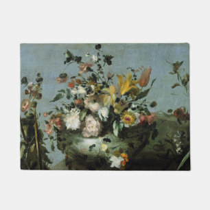 Anonyme Blume Fußmatte
