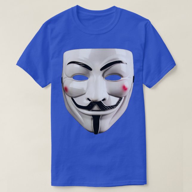 Anonyme Maske T-Shirt (Design vorne)