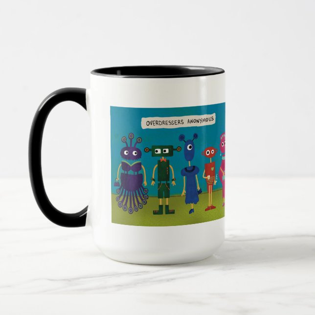 Anonyme Overdresser Tasse (Links)