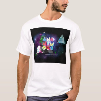 Anonyme Pyramide-Farbe T-Shirt