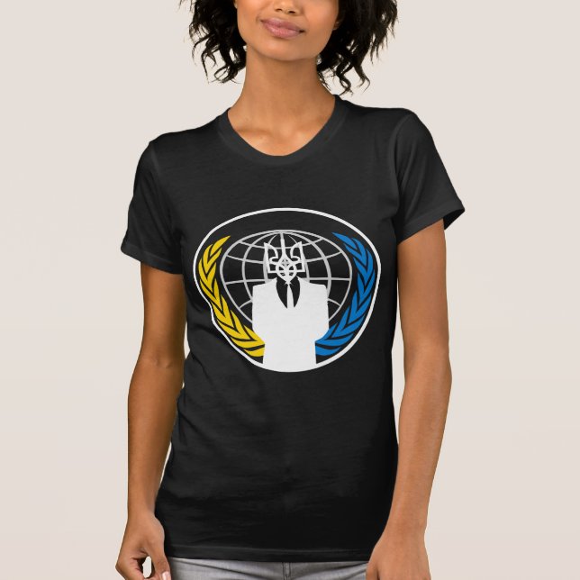 ANONYME Ukraine T-Shirt (Vorderseite)