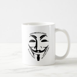 Anonyme weißer Kaffee-Tasse Kaffeetasse