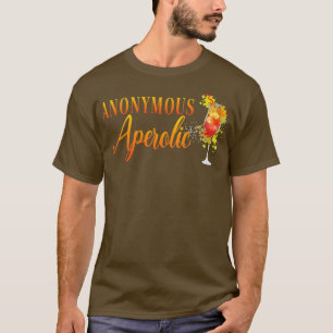 Anonymer Aperolischer Aperolglas Aperol Spritz T-Shirt
