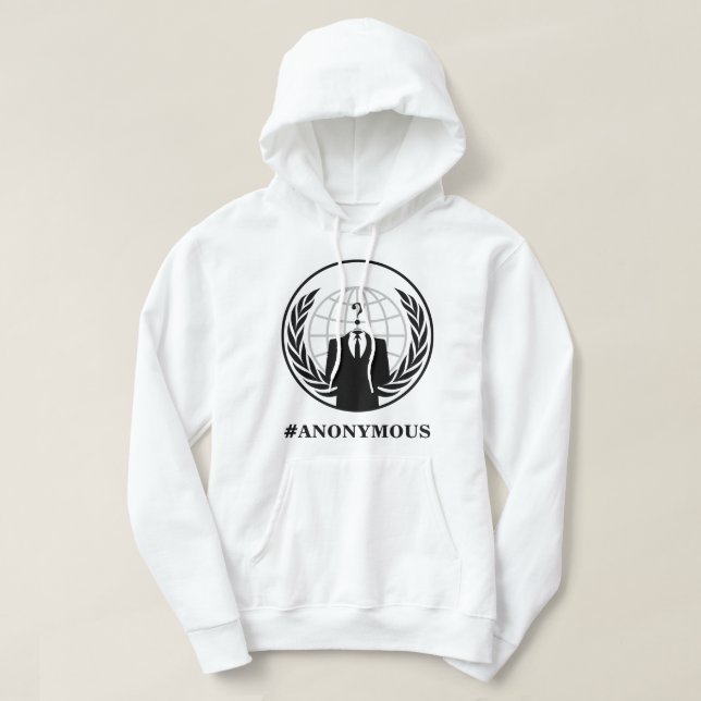Anonymer Hoodie (Design vorne)