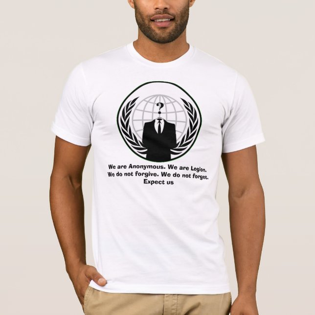 Anonymes antirepublikanisches T-Shirt (Vorderseite)