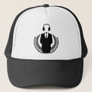 Anonymes DJ Truckerkappe