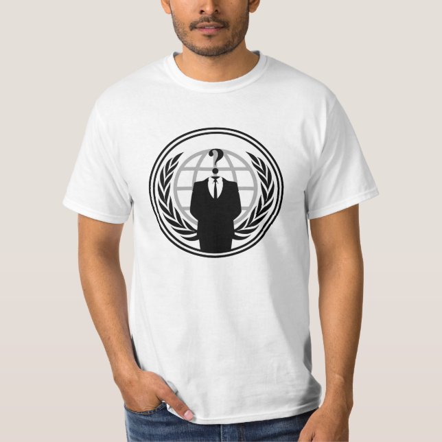 Anonymes Logo T-Shirt (Vorderseite)