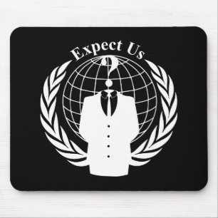 Anonymes Siegel Mousepad