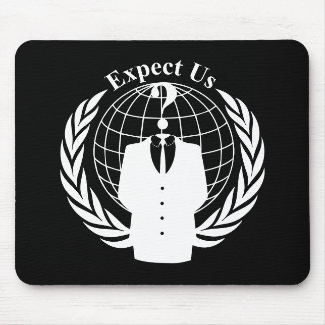 Anonymes Siegel Mousepad (Vorne)