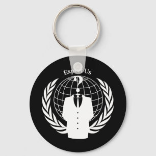 Anonymes Siegel Schlüsselanhänger