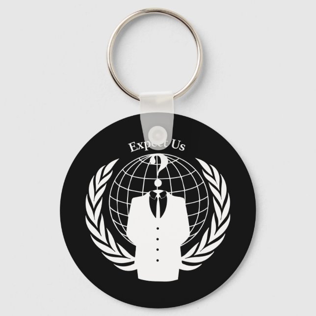 Anonymes Siegel Schlüsselanhänger (Vorderseite)