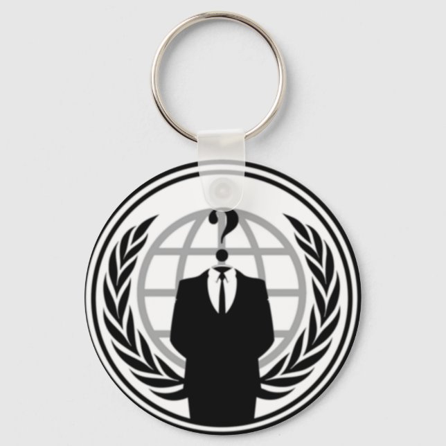 Anonymie Schlüsselanhänger (Vorderseite)