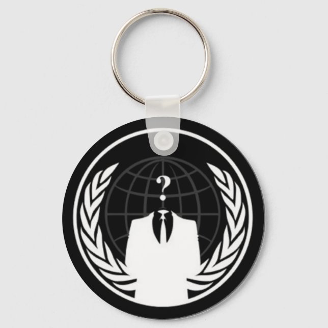 Anonymie Schlüsselanhänger (Vorderseite)
