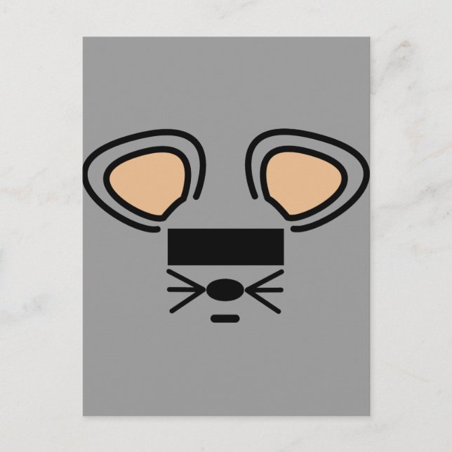 Anonymisierung. Postkarte (Vorderseite)