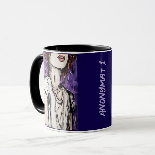 Anonymität 1 tasse (Vorderseite Links)
