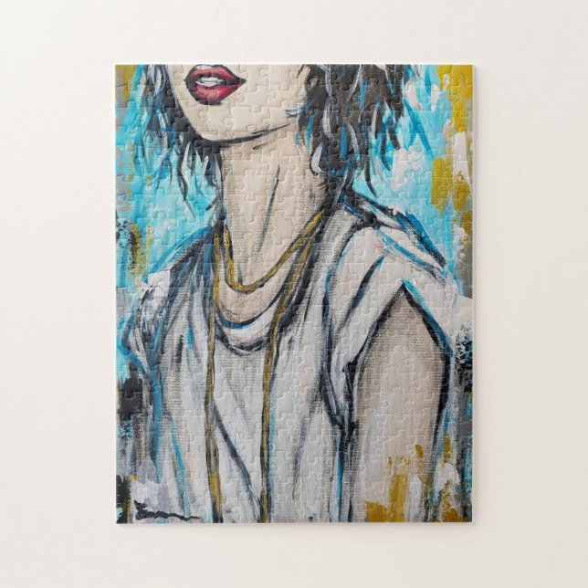 Anonymität 2 puzzle (Vertikal)