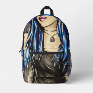 Anonymität 4 bedruckter rucksack