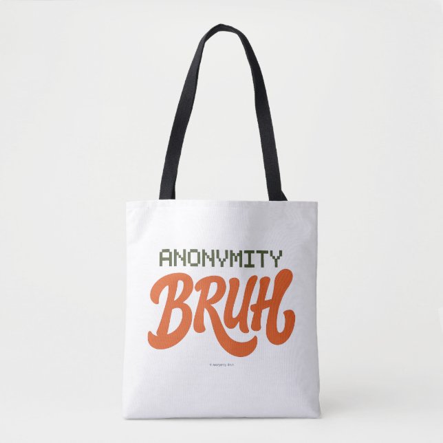 Anonymity Bruh Logo - Tote (Vorderseite)