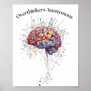 Anonymous-Denker - Thinking Spiral HQ Poster