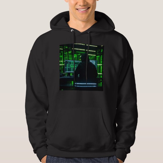 Anonymous Hacker Hoodie (Vorderseite)