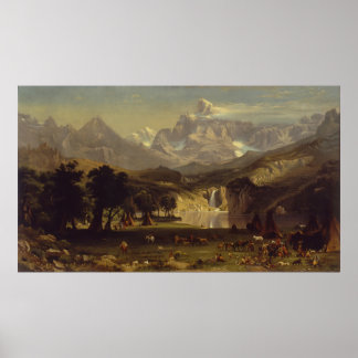 Anonymous nach Albert Bierstadt Poster